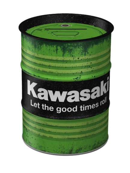 Spaarpot olie vat Kawasaki