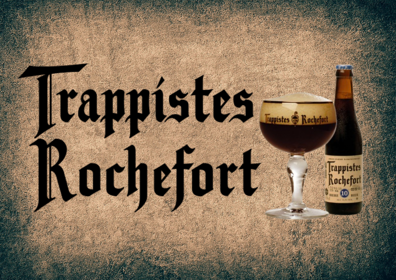Metalen mancave reclamebord Trappistes Rochefort 20x30 cm