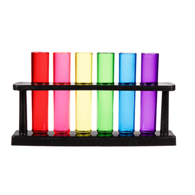 Testbuisjes shotglazen set 6 stuks - allesvooruwmancave.nl