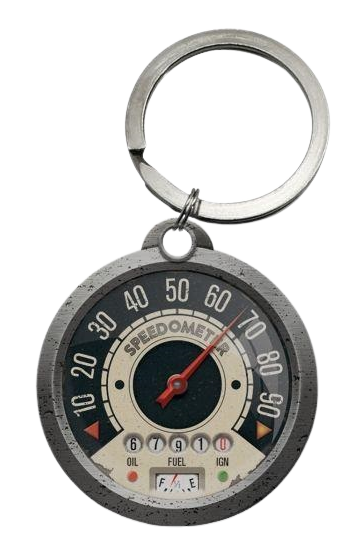 Tachometer sleutelhanger