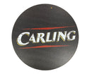Houten reclamebord Carling 20x20 cm